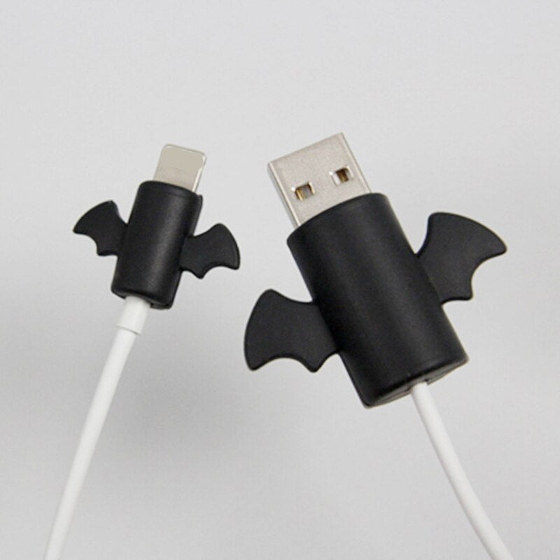 Cute Angel Wing Cable Protector Accessory x2