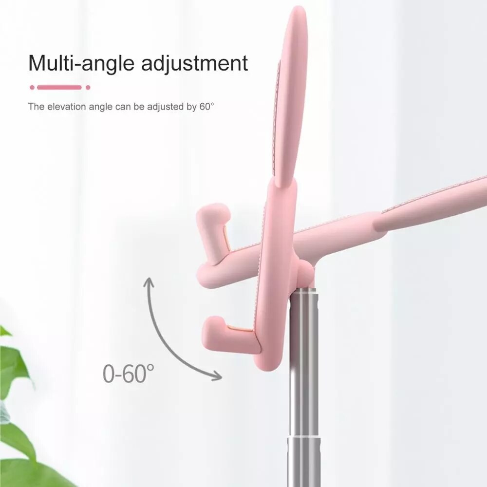 Bunny Ears Mobile Phone Holder Stand Phone iPad, Tablet (Pink or White)