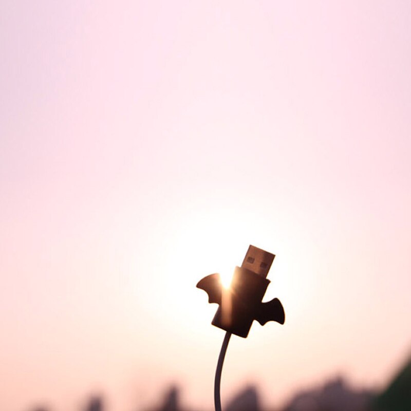 Cute Angel Wing Cable Protector Accessory x2