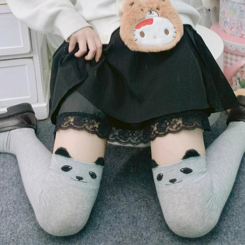 Cute Cozy Kawaii Cat Bear Stockings