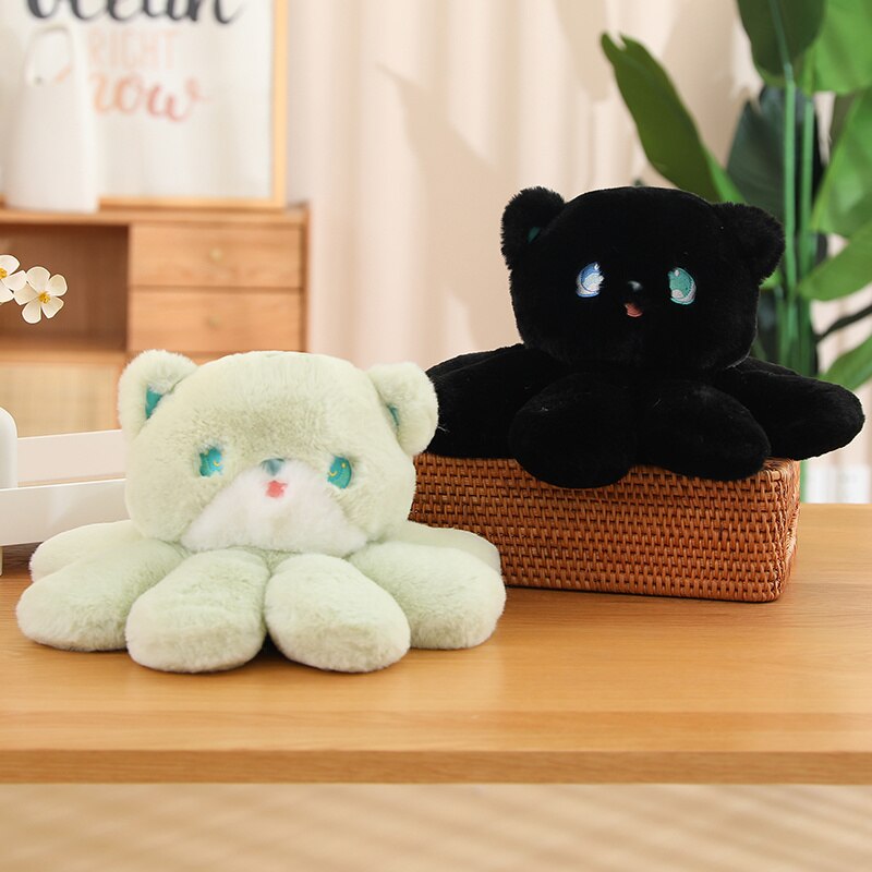 Octopus Kitty Stuffed Soft Cozy Kawaii Plushie