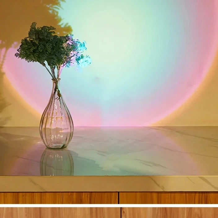 Bedroom Gaming Room Decor Rainbow Touch Ambient Spotlight