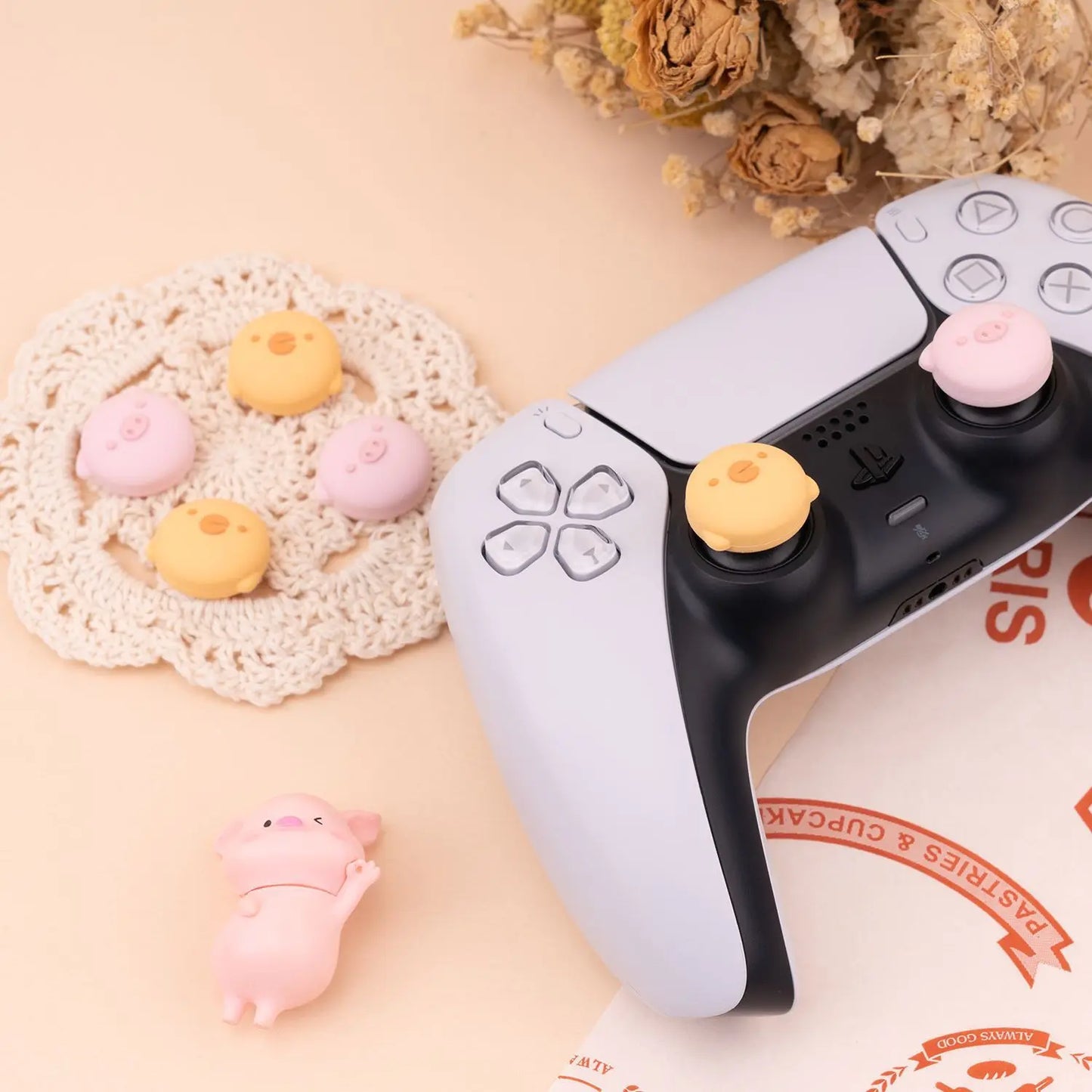 Cute Silicone Thumb Cap Joystick Cover For Sony PS5 PS4 PS3 Xbox One/360 Slim Series X/S Switch Pro