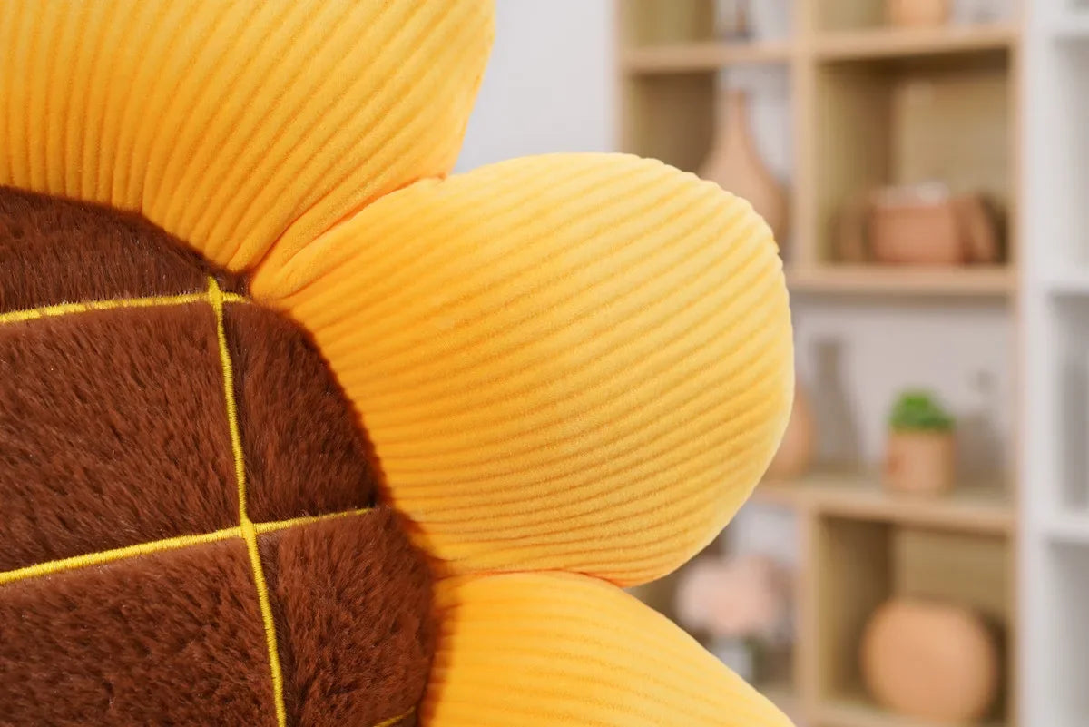 Summer Sunflower Plush Cushion Pillow - 1pc 40/50/70cm
