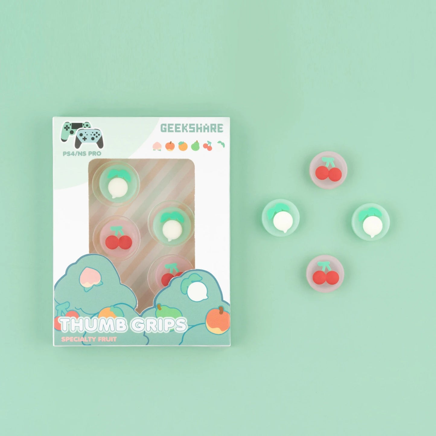 Cute Silicone Thumb Cap Joystick Cover For Sony PS5 PS4 PS3 Xbox One/360 Slim Series X/S Switch Pro