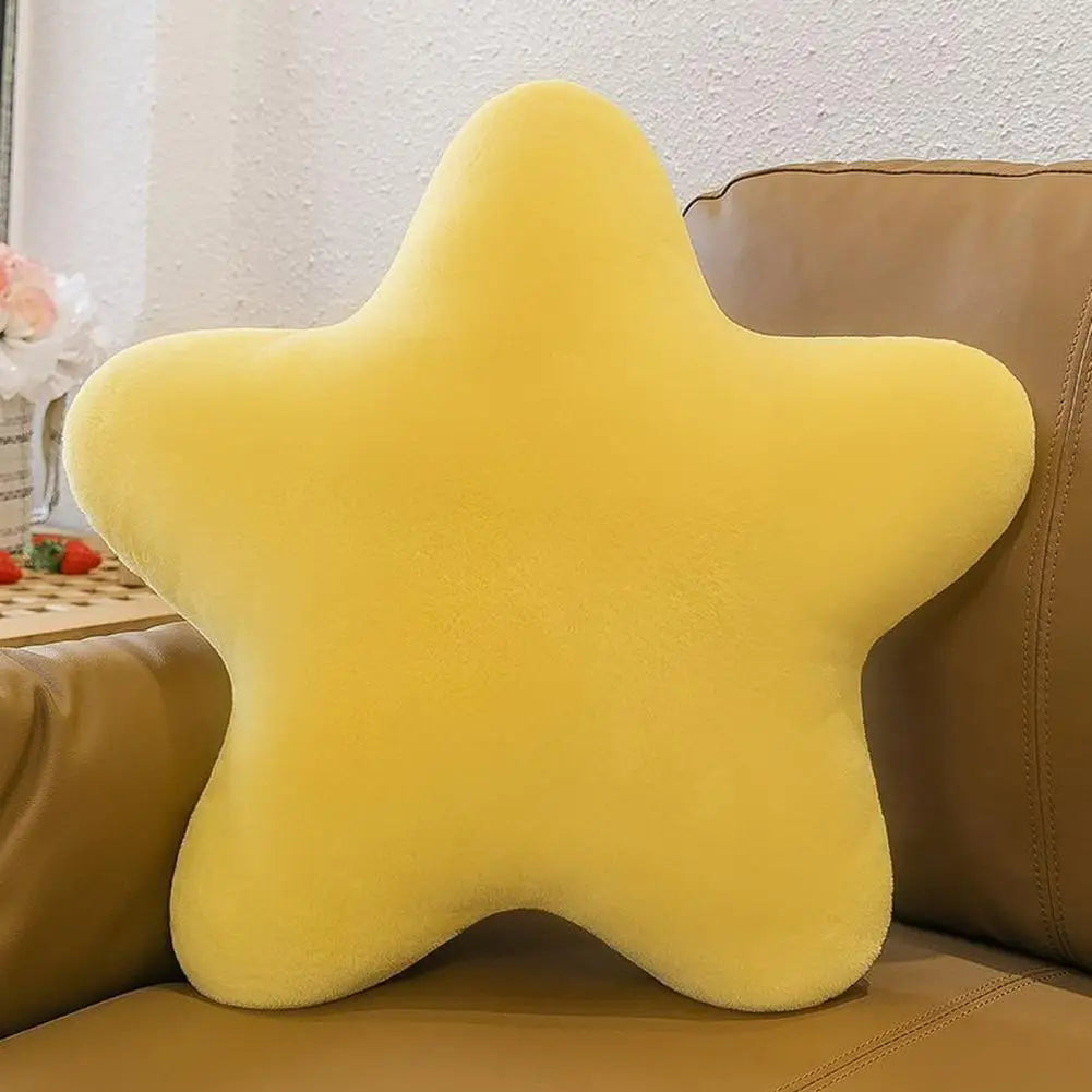 Cute Soft Star Plush Pillow in Various Sizes and Colors