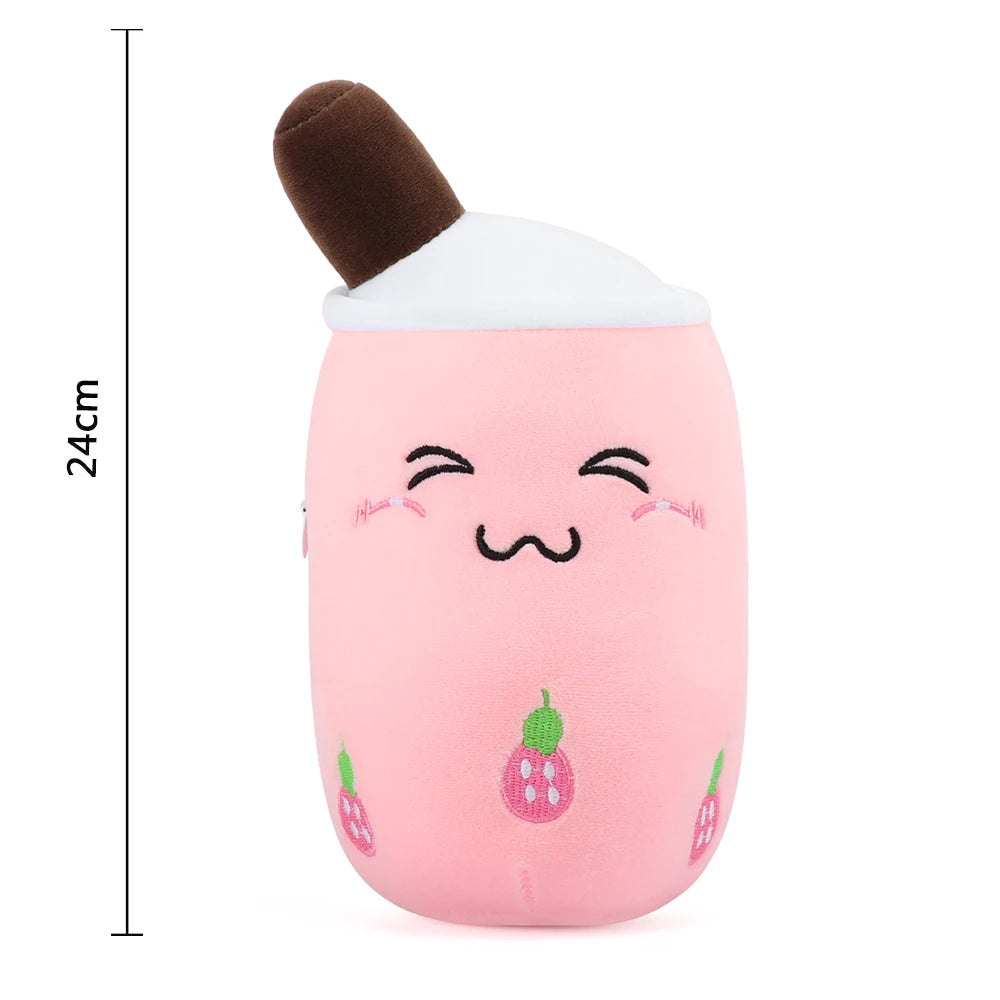 Boba Milk Tea Cup Pillow Plush Toy