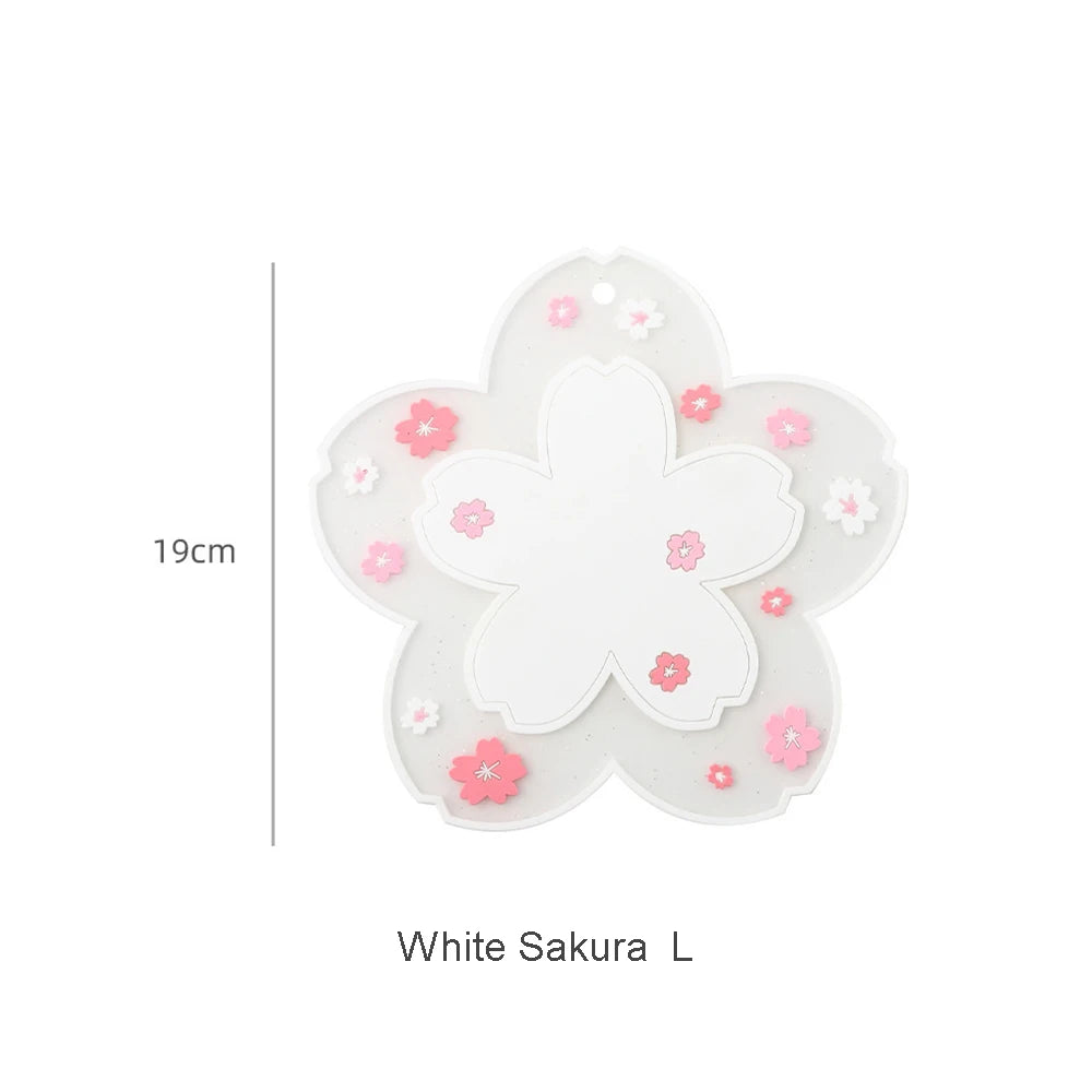 1pc Kawaii Japan Style Sakura Coffee Cup Coaster