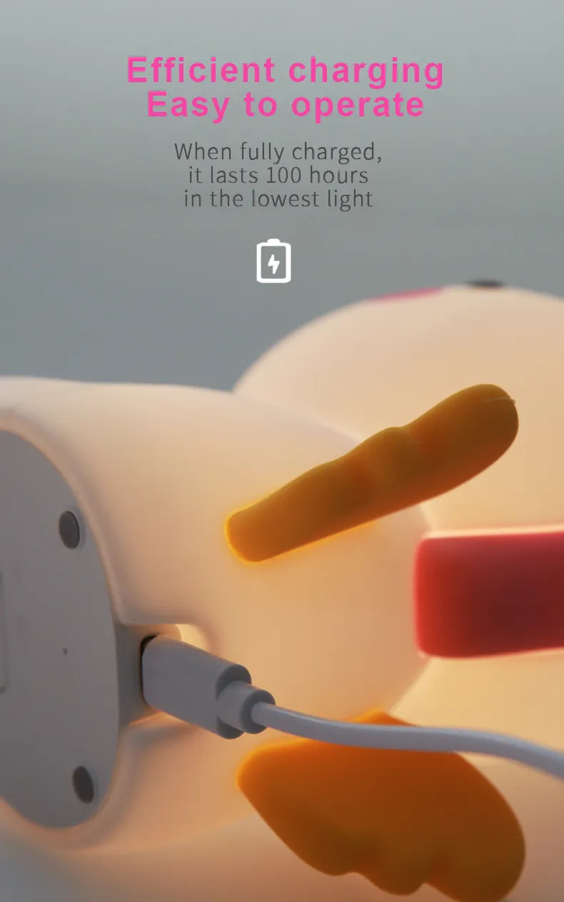 Unicorn Cute Kawaii LED Night Light Lamp Bedroom Decor