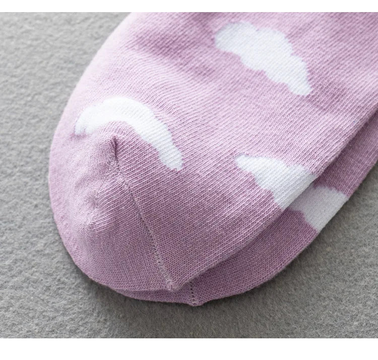 Cute & Cosy 1 Pair of Colorful Cloud Socks