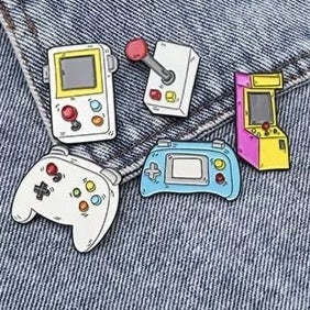 5pcs Retro Games Pins