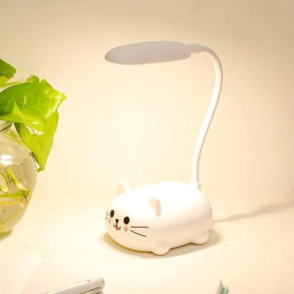 Cute Kawaii Pastel Kitty USB Desk Lamp