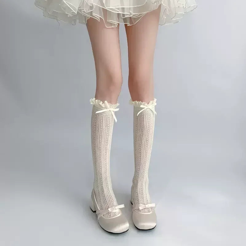 Cute Kawaii Over The Knee Women's Stocking Socks