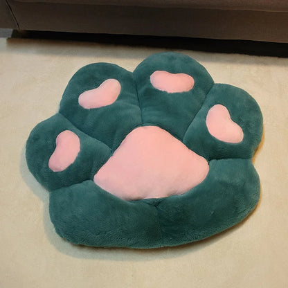 Kawaii Cute Cozy Plush Bear Paw Cushion Home Decor