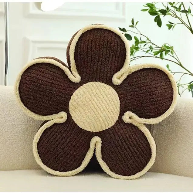 Flower Chunky 3D Cushion in Various Colors