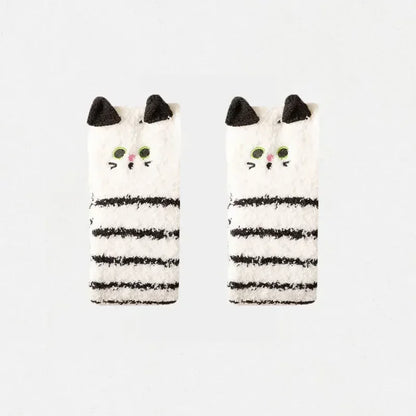 Warm Cute Cozy Bear Thermal Leg Warmer Over Knee Socks(Various Styles)