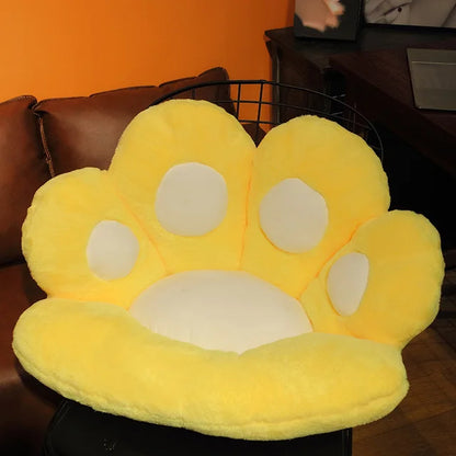 Kawaii Cute Cozy Plush Bear Paw Cushion Home Decor