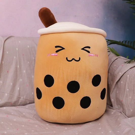 Boba Milk Tea Cup Pillow Plush Toy