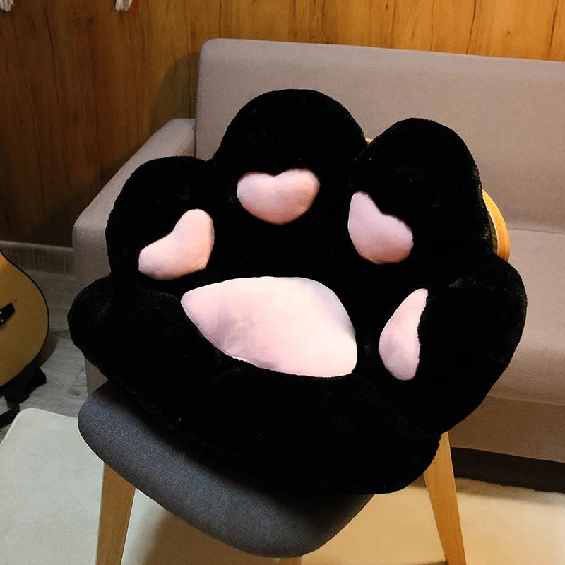 Kawaii Cute Cozy Plush Bear Paw Cushion Home Decor