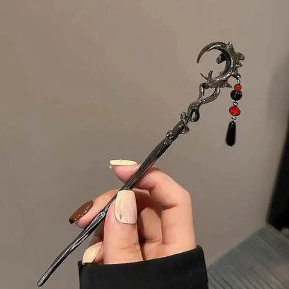 Butterfly Flower Tassel Hairsticks