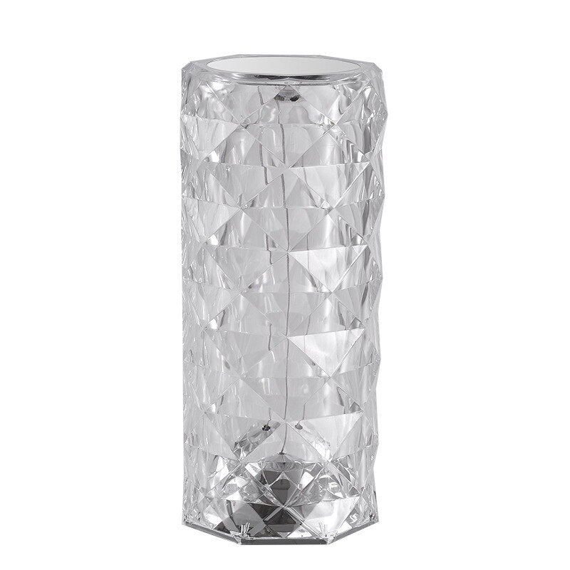 Multicoloured 16 Colour Crystal Touch Lamp