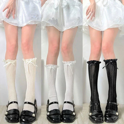 Cute Kawaii Over The Knee Women's Stocking Socks