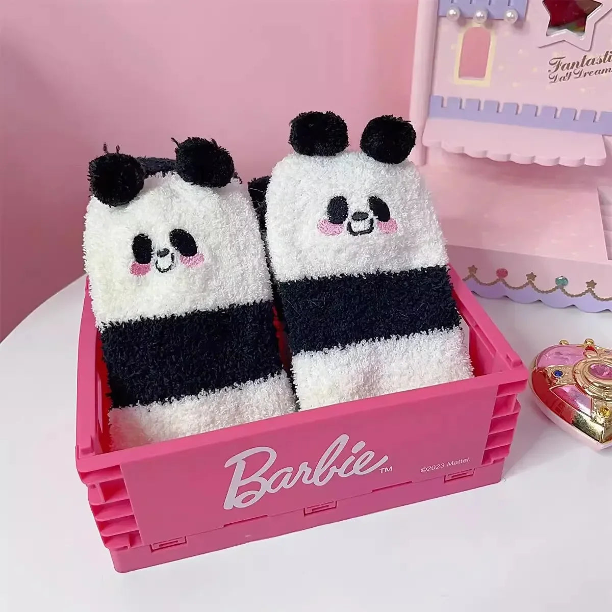 Warm Cute Cozy Bear Thermal Leg Warmer Over Knee Socks(Various Styles)