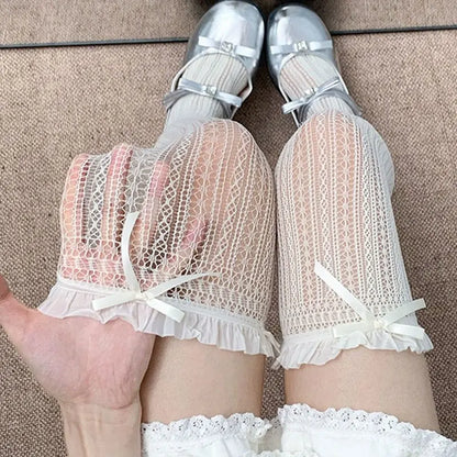 Cute Kawaii Over The Knee Women's Stocking Socks