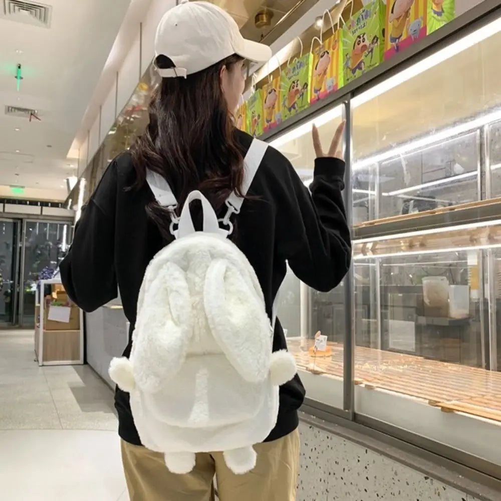 Cute Plush Bunny Backpack Bag (Various Colours)