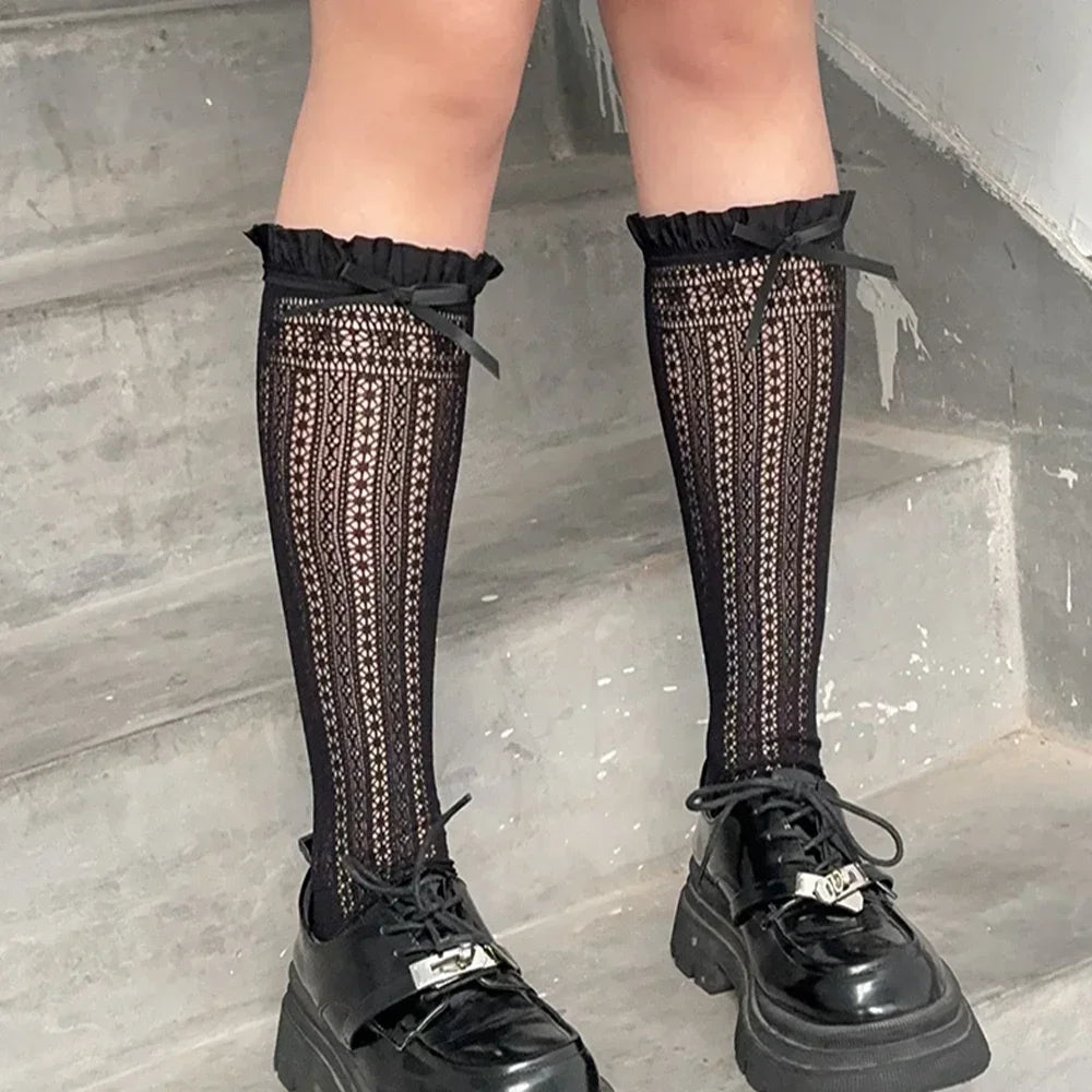 Cute Kawaii Over The Knee Women's Stocking Socks