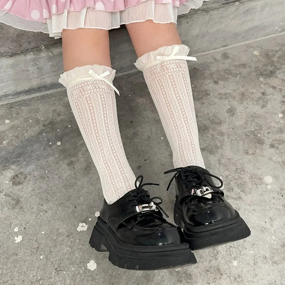 Cute Kawaii Over The Knee Women's Stocking Socks