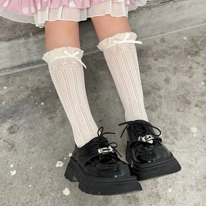 Cute Kawaii Over The Knee Women's Stocking Socks