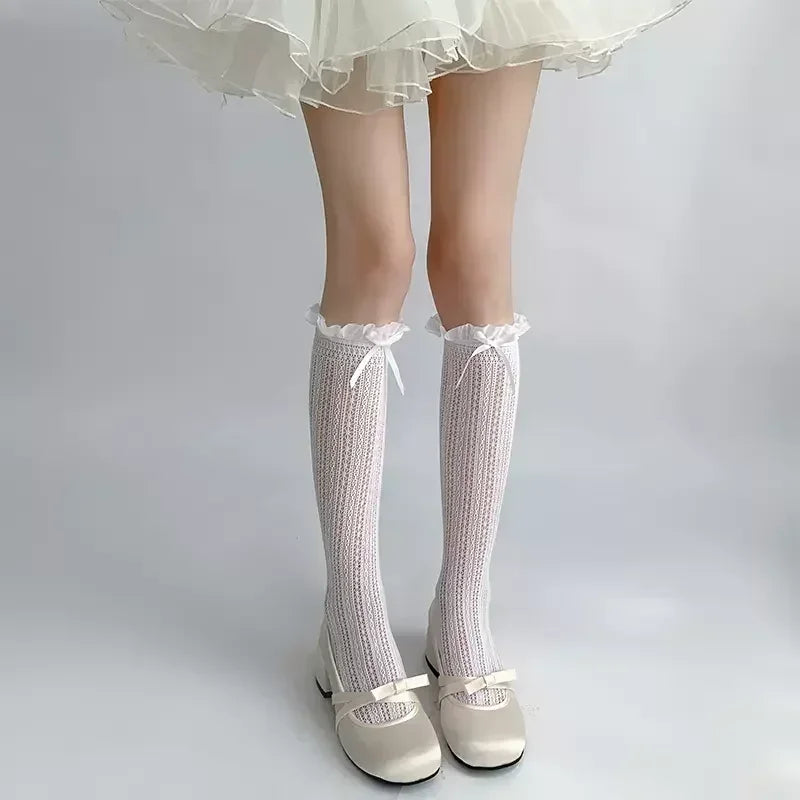 Cute Kawaii Over The Knee Women's Stocking Socks