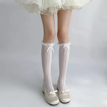 Cute Kawaii Over The Knee Women's Stocking Socks