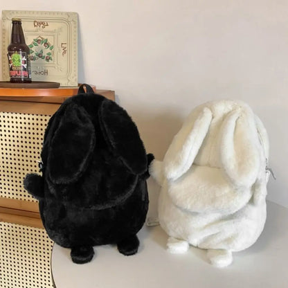 Cute Plush Bunny Backpack Bag (Various Colours)
