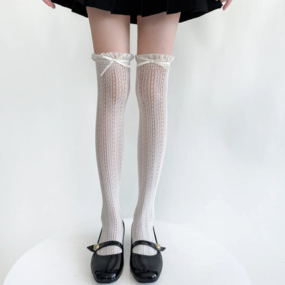 Cute Kawaii Over The Knee Women's Stocking Socks