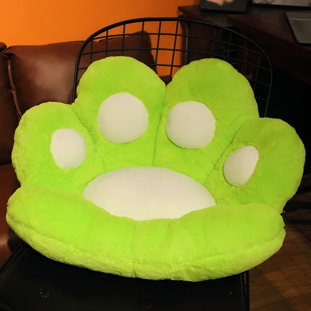 Kawaii Cute Cozy Plush Bear Paw Cushion Home Decor