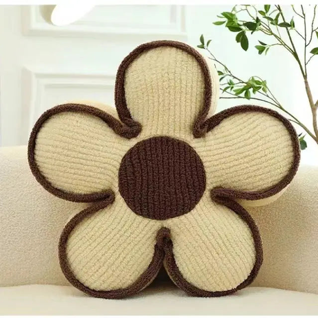 Flower Chunky 3D Cushion in Various Colors